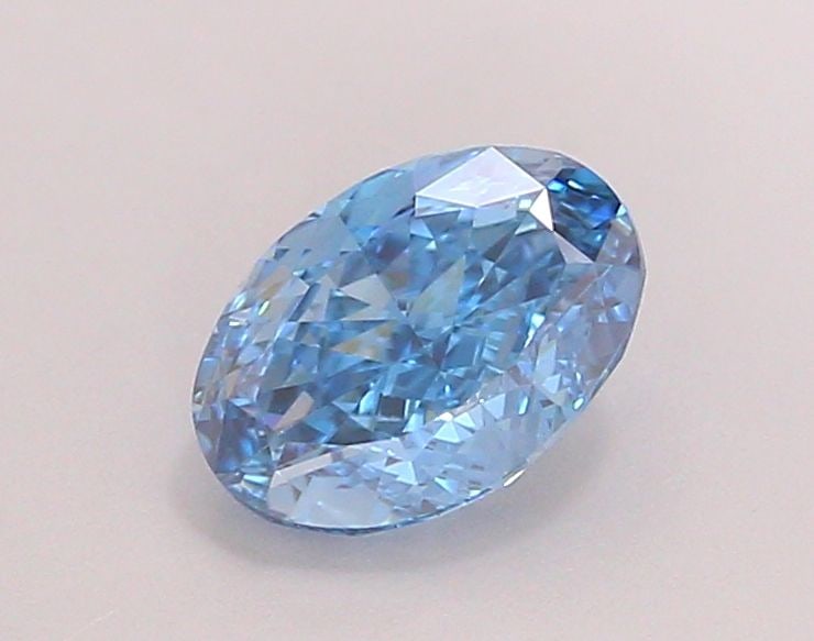 Loose Diamond - OVAL 1.26ct Fancy Vivid Blue VS1: Loose Diamond - OVAL 1.26ct Fancy Vivid Blue VS1 Source: This is a real non-mined Diamond that has been grown in a lab Shape: OVAL Carats: 1.26 Color: Fancy Vivid Blue Certification: IGI Video: