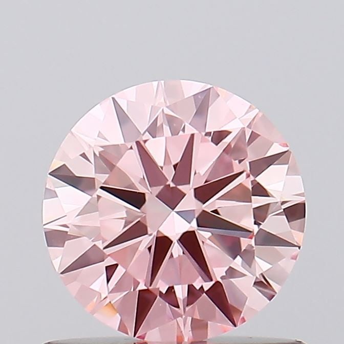 Loose Diamond - ROUND 0.68ct Fancy Intense Pink VS1 (1 of 1)
