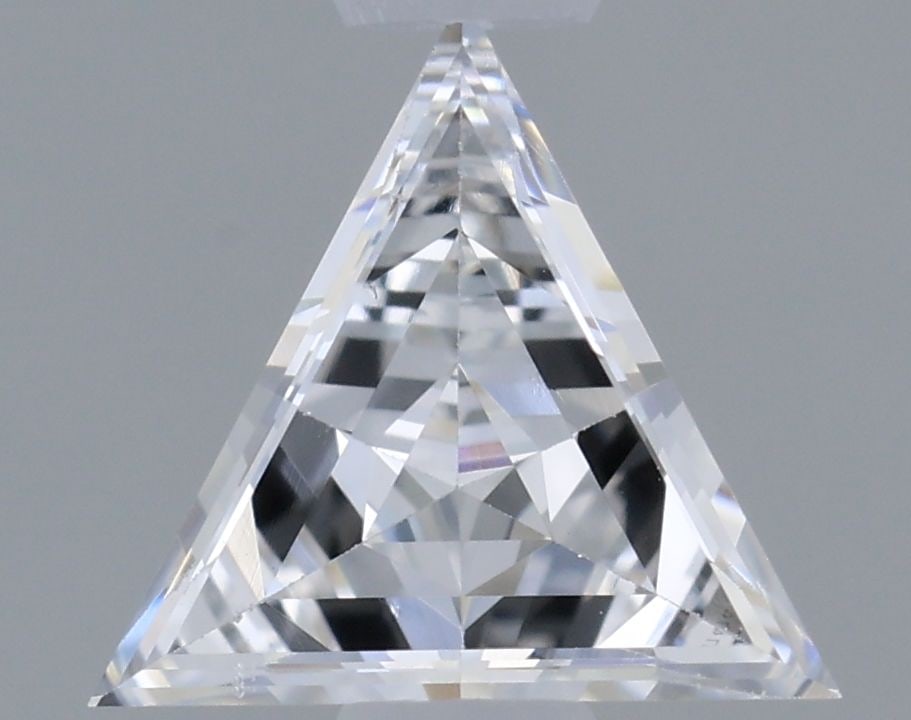 Loose Diamond - TRIANGULAR 0.44ct D VS1: Loose Diamond - TRIANGULAR 0.44ct D VS1 Source: This is a real non-mined Diamond that has been grown in a lab Shape: TRIANGULAR Carats: 0.44 Color: D Clarity: VS1 Certification: IGI Video: