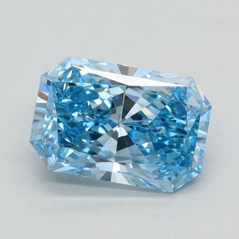 Loose Diamond - RADIANT 0.9ct Fancy Vivid Blue VS1 (1 of 1)
