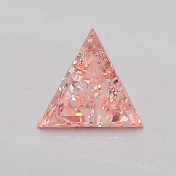 Loose Diamond - TRIANGULAR 0.18ct Fancy Intense Pink SI2: Loose Diamond - TRIANGULAR 0.18ct Fancy Intense Pink SI2 Source: This is a real non-mined Diamond that has been grown in a lab Shape: TRIANGULAR Carats: 0.18 Color: Fancy Intense Pink Certification: I