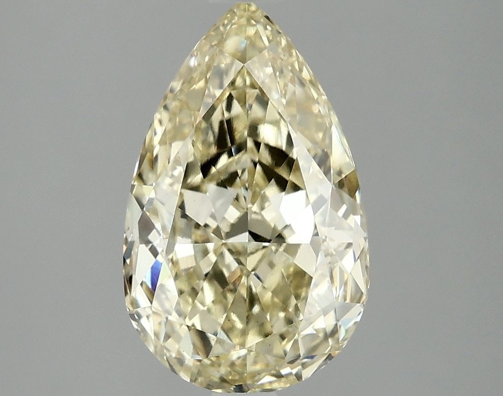 Loose Diamond - PEAR 3.01ct Fancy Intense Yellow VS1: Loose Diamond - PEAR 3.01ct Fancy Intense Yellow VS1 Source: This is a real non-mined Diamond that has been grown in a lab Shape: PEAR Carats: 3.01 Color: Fancy Intense Yellow Certification: IGI Video