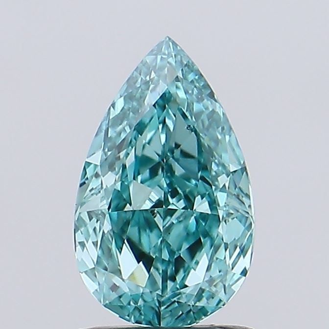 Loose Diamond - PEAR 1.1ct Fancy Intense Green VS2 (1 of 1)