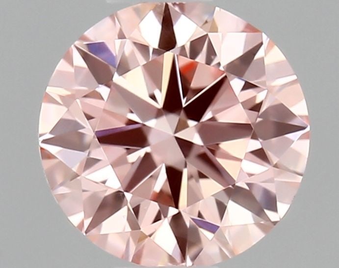 Ideal Loose Diamond - ROUND 0.41ct Fancy Vivid Pink VS1: Ideal Loose Diamond - ROUND 0.41ct Fancy Vivid Pink VS1 Source: This is a real non-mined Diamond that has been grown in a lab Shape: ROUND Carats: 0.41 Color: Fancy Vivid Pink Certification: IGI Video