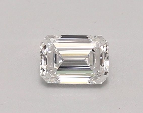 Loose Diamond - EMERALD 0.48ct D VVS1: Loose Diamond - EMERALD 0.48ct D VVS1 Source: This is a real non-mined Diamond that has been grown in a lab Shape: EMERALD Carats: 0.48 Color: D Clarity: VVS1 Certification: IGI Video: