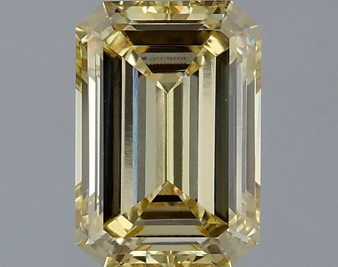 Loose Diamond - EMERALD 1.32ct Fancy Intense Yellow VS1: Loose Diamond - EMERALD 1.32ct Fancy Intense Yellow VS1 Source: This is a real non-mined Diamond that has been grown in a lab Shape: EMERALD Carats: 1.32 Color: Fancy Intense Yellow Certification: IGI