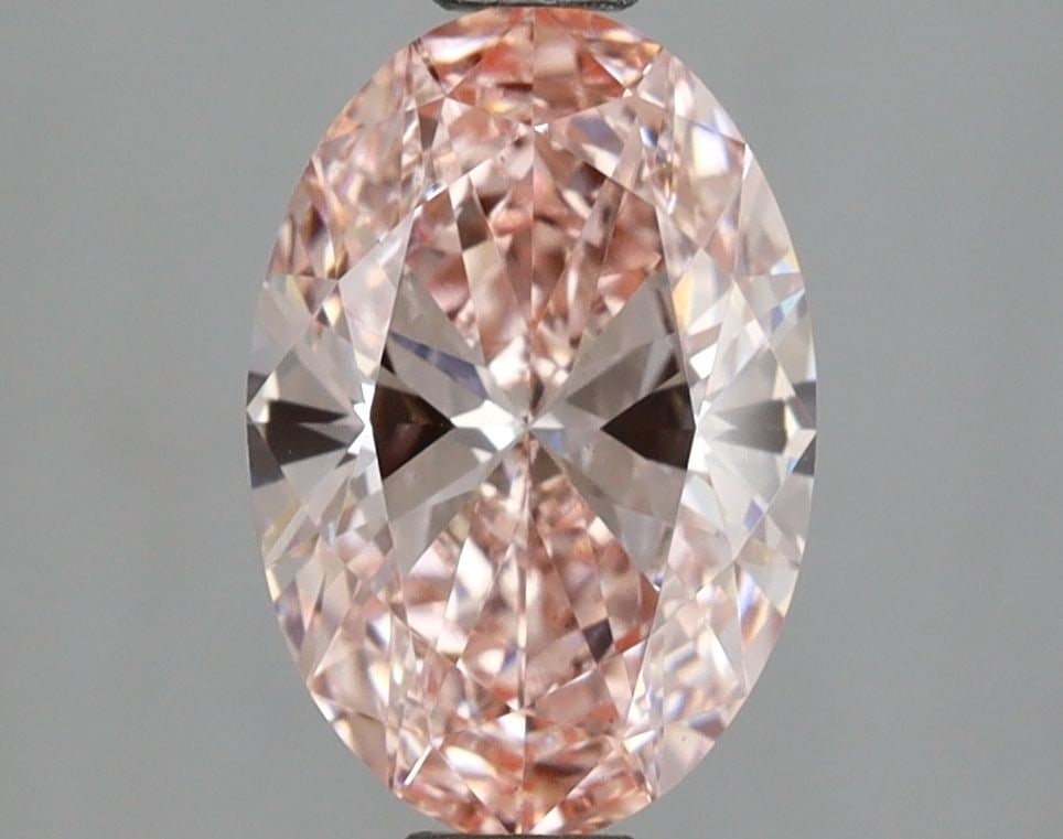 Loose Diamond - OVAL 1.54ct Fancy Vivid Pink VS2: Loose Diamond - OVAL 1.54ct Fancy Vivid Pink VS2 Source: This is a real non-mined Diamond that has been grown in a lab Shape: OVAL Carats: 1.54 Color: Fancy Vivid Pink Certification: IGI Video: