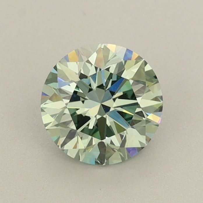 Ideal Loose Diamond - ROUND 0.76ct Fancy Intense Green VS1: Ideal Loose Diamond - ROUND 0.76ct Fancy Intense Green VS1 Source: This is a real non-mined Diamond that has been grown in a lab Shape: ROUND Carats: 0.76 Color: Fancy Intense Green Certification: