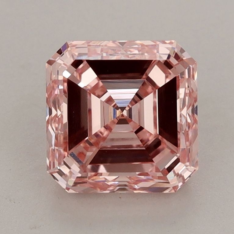 Loose Diamond - ASSCHER 2.11ct Fancy Intense Pink VS1: Loose Diamond - ASSCHER 2.11ct Fancy Intense Pink VS1 Source: This is a real non-mined Diamond that has been grown in a lab Shape: ASSCHER Carats: 2.11 Color: Fancy Intense Pink Certification: IGI PLE