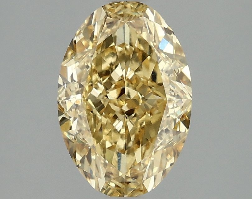 Loose Diamond - OVAL 2.05ct Fancy Vivid Yellow VS1: Loose Diamond - OVAL 2.05ct Fancy Vivid Yellow VS1 Source: This is a real non-mined Diamond that has been grown in a lab Shape: OVAL Carats: 2.05 Color: Fancy Vivid Yellow Certification: IGI Video: