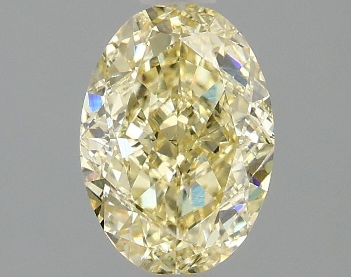 Loose Diamond - OVAL 1.58ct Fancy Intense Yellow VS1: Loose Diamond - OVAL 1.58ct Fancy Intense Yellow VS1 Source: This is a real non-mined Diamond that has been grown in a lab Shape: OVAL Carats: 1.58 Color: Fancy Intense Yellow Certification: IGI Video