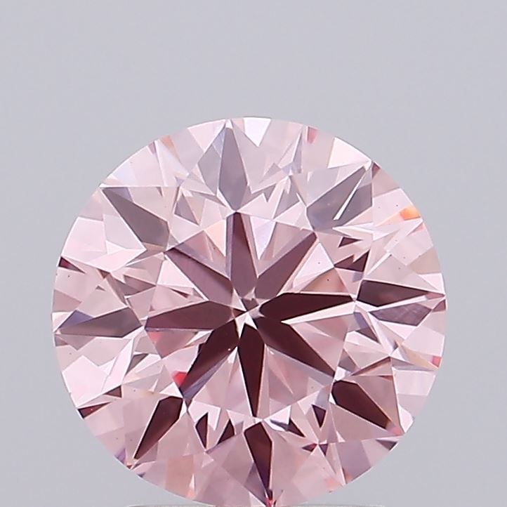 Loose Diamond - ROUND 1.88ct Fancy Intense Pink VS1: Loose Diamond - ROUND 1.88ct Fancy Intense Pink VS1 Source: This is a real non-mined Diamond that has been grown in a lab Shape: ROUND Carats: 1.88 Color: Fancy Intense Pink Certification: IGI Video: