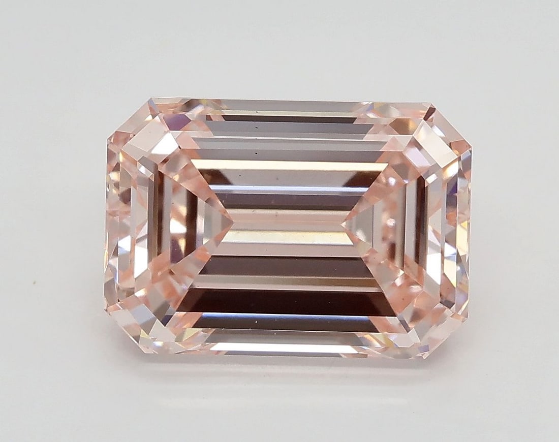 Loose Diamond - EMERALD 3.5ct Fancy Light Pink VS1 (1 of 1)