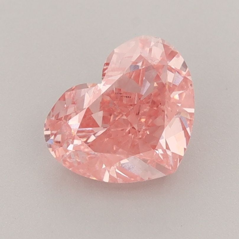 Loose Diamond - HEART 1.6ct Fancy Vivid Pink VS1: Loose Diamond - HEART 1.6ct Fancy Vivid Pink VS1 Source: This is a real non-mined Diamond that has been grown in a lab Shape: HEART Carats: 1.6 Color: Fancy Vivid Pink Certification: IGI Video: