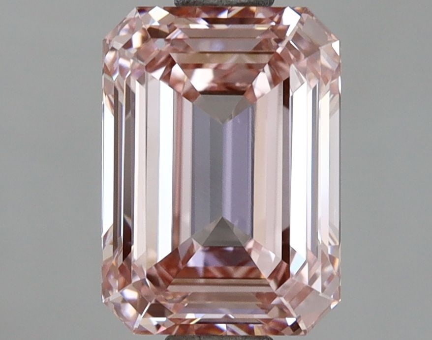 Loose Diamond - EMERALD 2.05ct Fancy Intense Pink VVS2: Loose Diamond - EMERALD 2.05ct Fancy Intense Pink VVS2 Source: This is a real non-mined Diamond that has been grown in a lab Shape: EMERALD Carats: 2.05 Color: Fancy Intense Pink Certification: IGI Vi