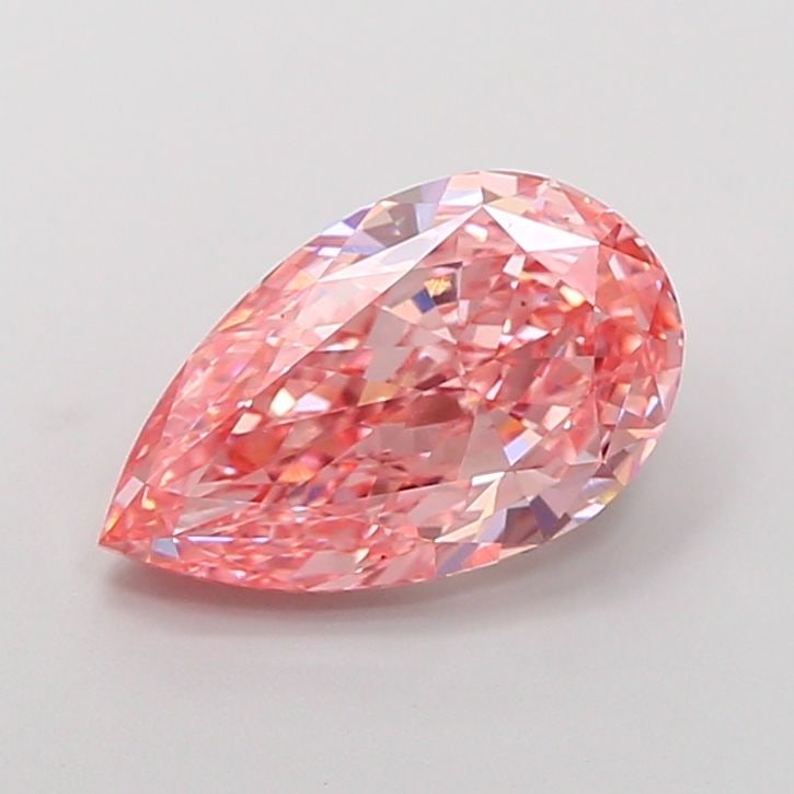 Loose Diamond - PEAR 3.76ct Fancy Vivid Pink VS1: Loose Diamond - PEAR 3.76ct Fancy Vivid Pink VS1 Source: This is a real non-mined Diamond that has been grown in a lab Shape: PEAR Carats: 3.76 Color: Fancy Vivid Pink Certification: IGI Video: