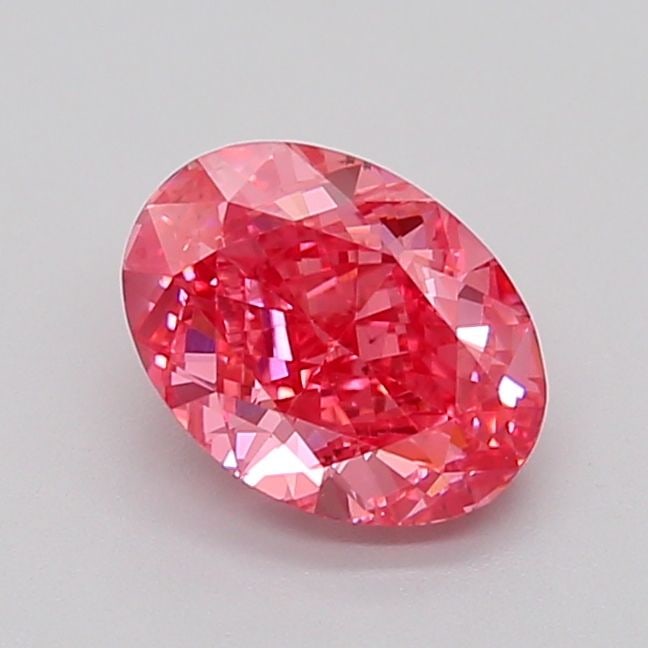 Loose Diamond - OVAL 2.0ct Fancy Vivid Pink VS2: Loose Diamond - OVAL 2.0ct Fancy Vivid Pink VS2 Source: This is a real non-mined Diamond that has been grown in a lab Shape: OVAL Carats: 2.0 Color: Fancy Vivid Pink Certification: NONE Video:
