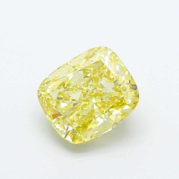 Loose Diamond - CUSHION MODIFIED 3.07ct Fancy Yellow VS1: Loose Diamond - CUSHION MODIFIED 3.07ct Fancy Yellow VS1 Source: This is a real non-mined Diamond that has been grown in a lab Shape: CUSHION MODIFIED Carats: 3.07 Color: Fancy Yellow Certification: I