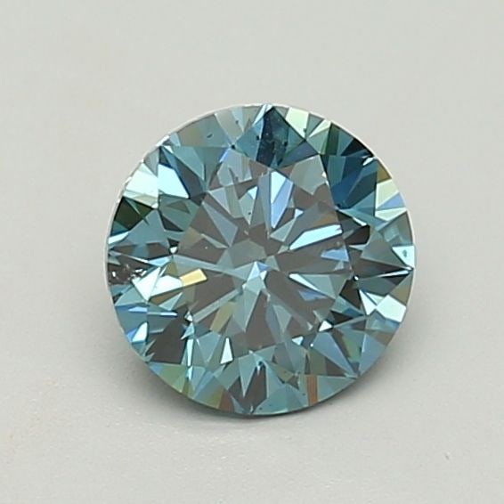 Loose Diamond - ROUND 1.49ct Fancy Vivid Blue SI1 (1 of 1)