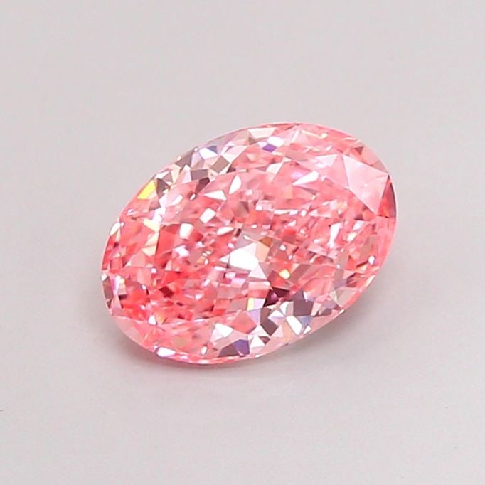 Loose Diamond - OVAL 1.58ct Fancy Vivid Pink VS1: Loose Diamond - OVAL 1.58ct Fancy Vivid Pink VS1 Source: This is a real non-mined Diamond that has been grown in a lab Shape: OVAL Carats: 1.58 Color: Fancy Vivid Pink Certification: IGI Video: