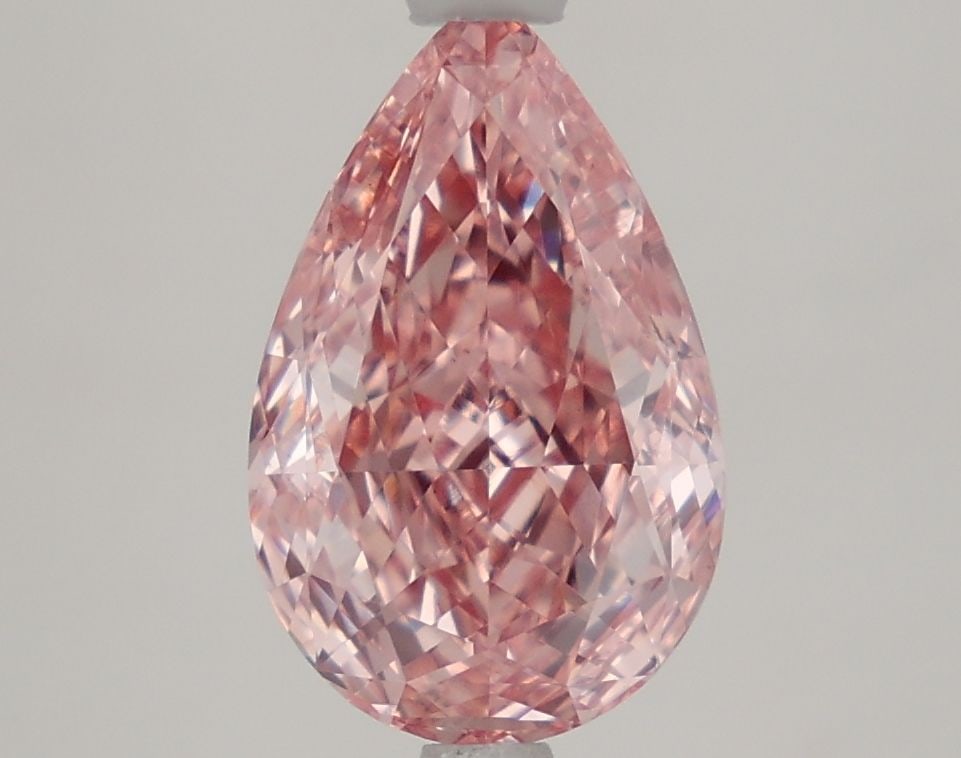 Loose Diamond - PEAR 2.62ct Fancy Intense Pink VVS2: Loose Diamond - PEAR 2.62ct Fancy Intense Pink VVS2 Source: This is a real non-mined Diamond that has been grown in a lab Shape: PEAR Carats: 2.62 Color: Fancy Intense Pink Certification: IGI Video: