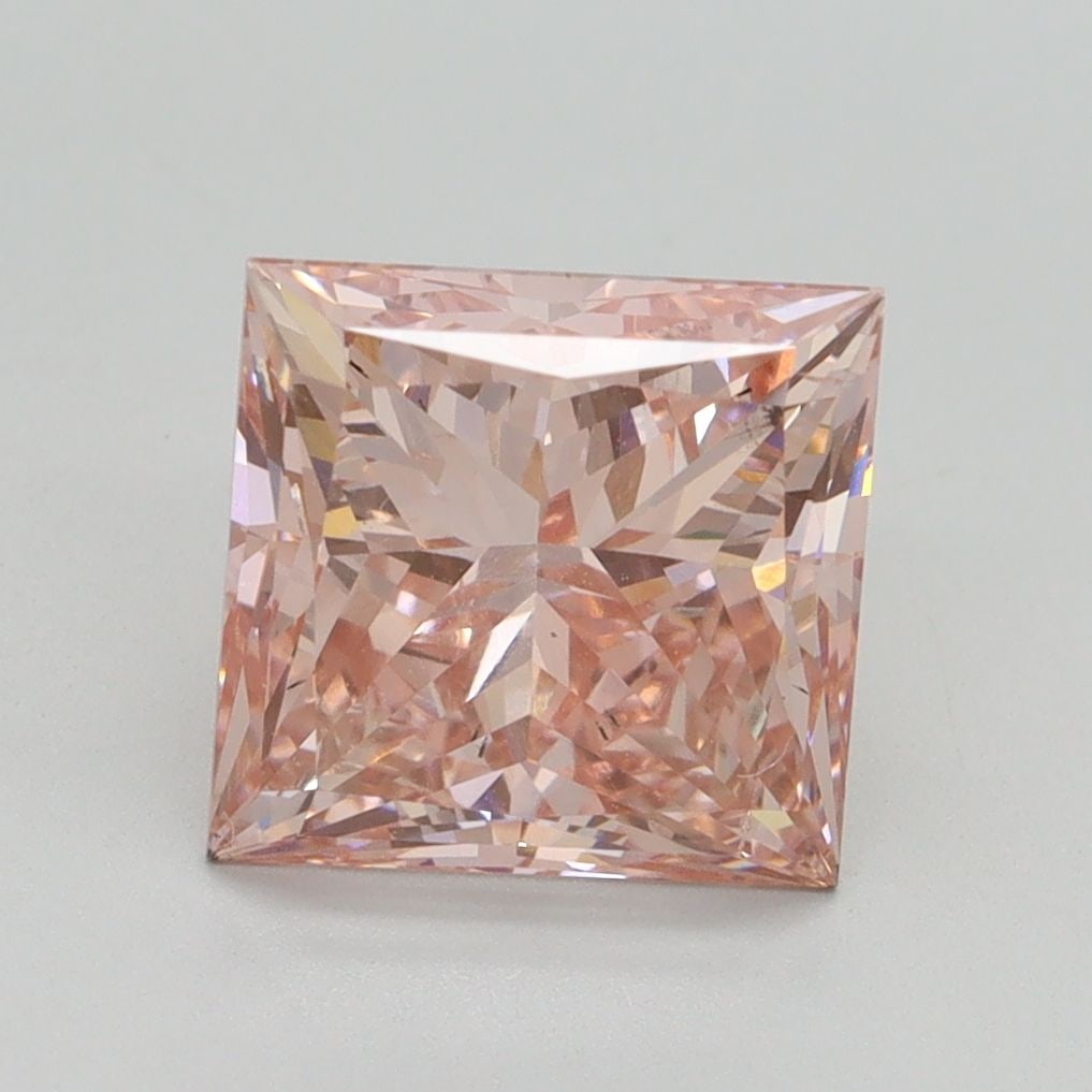 Loose Diamond - PRINCESS 3.01ct Fancy Pink SI1: Loose Diamond - PRINCESS 3.01ct Fancy Pink SI1 Source: This is a real non-mined Diamond that has been grown in a lab Shape: PRINCESS Carats: 3.01 Color: Fancy Pink Certification: IGI Video: Video