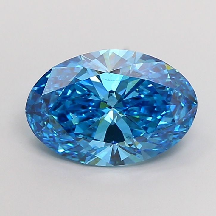 Loose Diamond - OVAL 3.73ct Fancy Vivid Blue VS2: Loose Diamond - OVAL 3.73ct Fancy Vivid Blue VS2 Source: This is a real non-mined Diamond that has been grown in a lab Shape: OVAL Carats: 3.73 Color: Fancy Vivid Blue Certification: IGI Video: