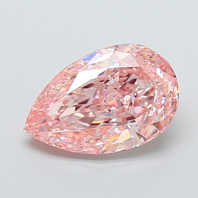 Loose Diamond - PEAR 4.01ct Fancy Vivid Pink VS2: Loose Diamond - PEAR 4.01ct Fancy Vivid Pink VS2 Source: This is a real non-mined Diamond that has been grown in a lab Shape: PEAR Carats: 4.01 Color: Fancy Vivid Pink Certification: IGI Video:
