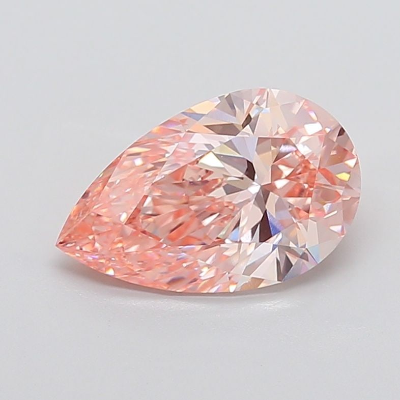 Loose Diamond - PEAR 4.03ct Fancy Vivid Pink VVS2 (1 of 1)