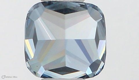 Loose Diamond - CUSHION MODIFIED 0.41ct Fancy Vivid Blue SI1: Loose Diamond - CUSHION MODIFIED 0.41ct Fancy Vivid Blue SI1 Source: This is a real non-mined Diamond that has been grown in a lab Shape: CUSHION MODIFIED Carats: 0.41 Color: Fancy Vivid Blue Certific