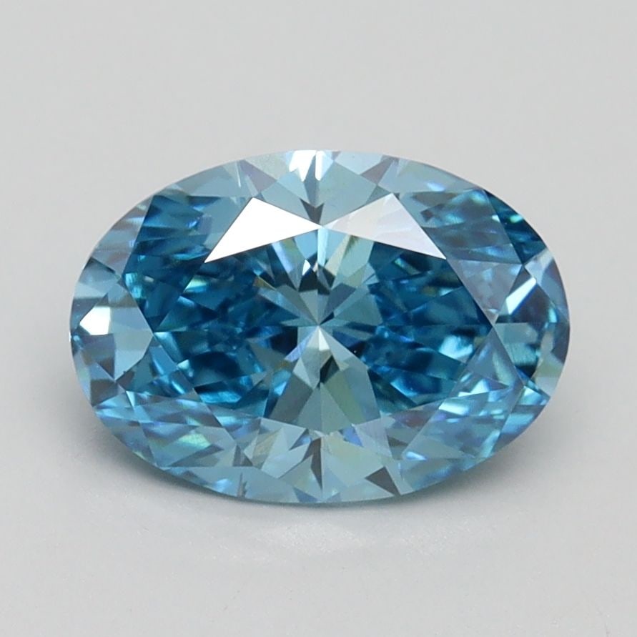 Loose Diamond - OVAL 1.63ct Fancy Vivid Blue VS1 (1 of 1)