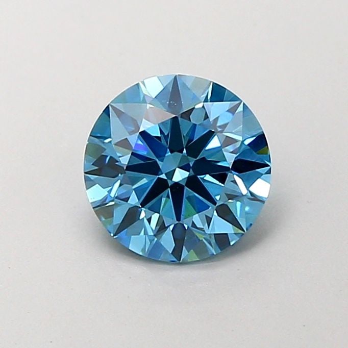 Ideal Loose Diamond - ROUND 1.15ct Fancy Vivid Blue VS1 (1 of 1)