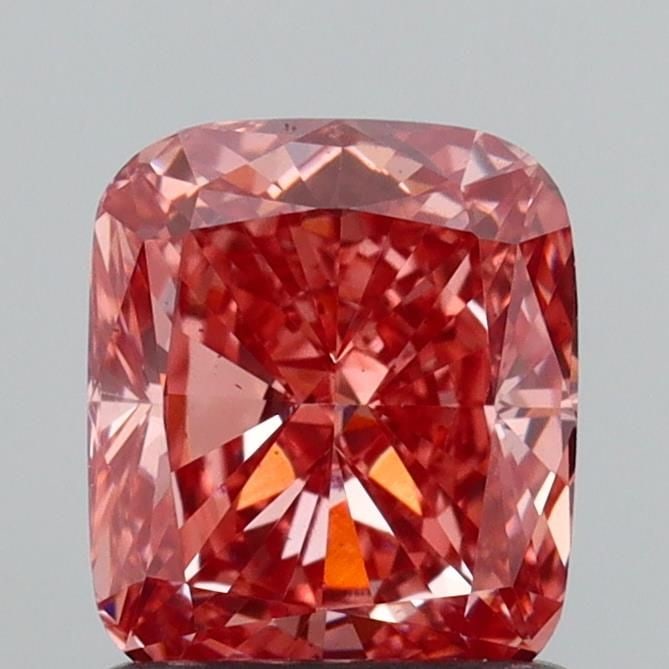 Loose Diamond - CUSHION MODIFIED 1.15ct Fancy Vivid Pink VS1: Loose Diamond - CUSHION MODIFIED 1.15ct Fancy Vivid Pink VS1 Source: This is a real non-mined Diamond that has been grown in a lab Shape: CUSHION MODIFIED Carats: 1.15 Color: Fancy Vivid Pink Certific