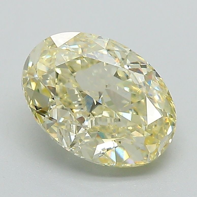 Loose Diamond - OVAL 2.03ct Fancy Yellow VVS2: Loose Diamond - OVAL 2.03ct Fancy Yellow VVS2 Source: This is a real non-mined Diamond that has been grown in a lab Shape: OVAL Carats: 2.03 Color: Fancy Yellow Certification: IGI Video: Video Link 