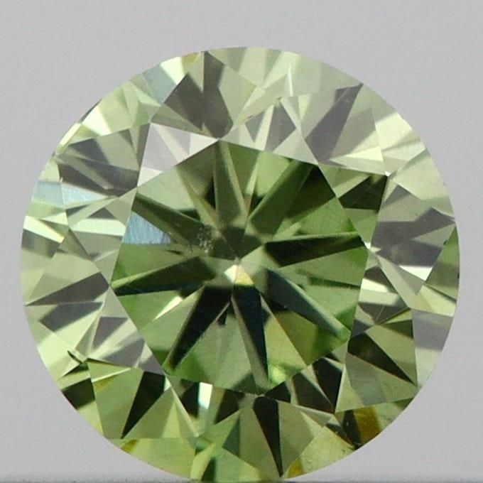 Loose Diamond - ROUND 0.29ct Fancy Vivid Green VS1 (1 of 1)