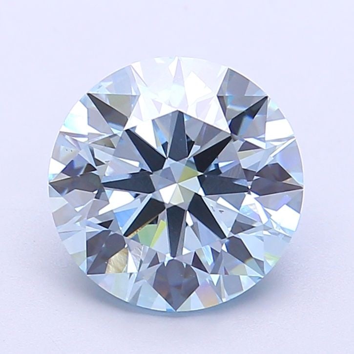 Ideal Loose Diamond - ROUND 2.75ct Fancy Intense Blue VS1: Ideal Loose Diamond - ROUND 2.75ct Fancy Intense Blue VS1 Source: This is a real non-mined Diamond that has been grown in a lab Shape: ROUND Carats: 2.75 Color: Fancy Intense Blue Certification: IGI