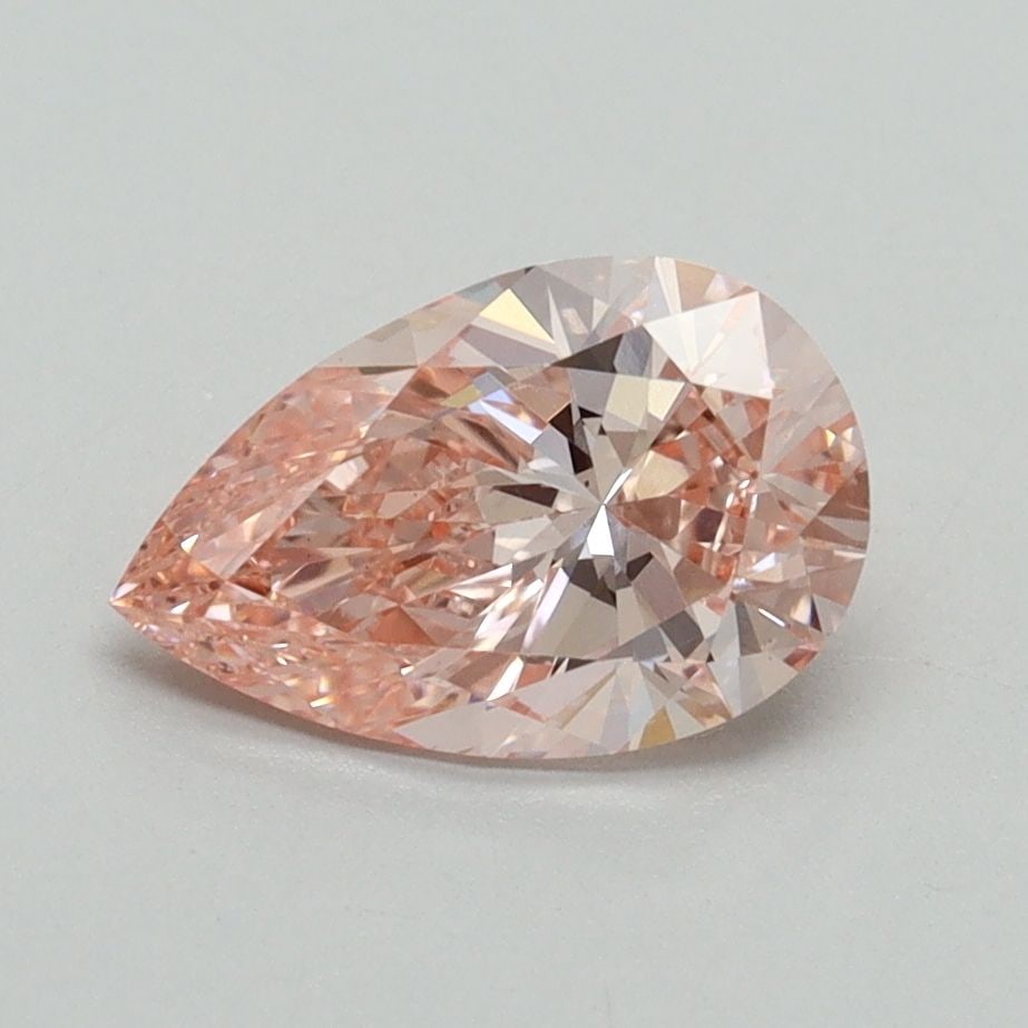 Loose Diamond - PEAR 1.23ct Fancy Vivid Pink VS2: Loose Diamond - PEAR 1.23ct Fancy Vivid Pink VS2 Source: This is a real non-mined Diamond that has been grown in a lab Shape: PEAR Carats: 1.23 Color: Fancy Vivid Pink Certification: IGI Video: