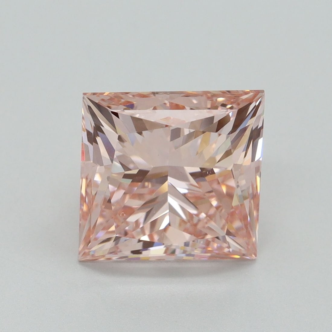 Loose Diamond - PRINCESS 5.01ct Fancy Intense Pink VS2: Loose Diamond - PRINCESS 5.01ct Fancy Intense Pink VS2 Source: This is a real non-mined Diamond that has been grown in a lab Shape: PRINCESS Carats: 5.01 Color: Fancy Intense Pink Certification: IGI V