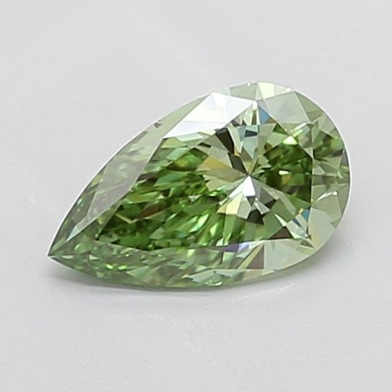 Loose Diamond - PEAR 1.0ct Fancy Vivid Green VS1 (1 of 1)