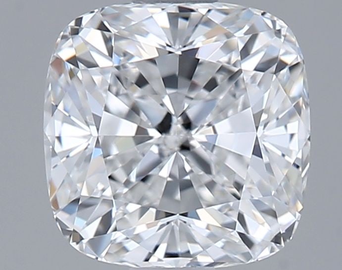 Loose Diamond - CUSHION MODIFIED 1.29ct D VVS1: Loose Diamond - CUSHION MODIFIED 1.29ct D VVS1 Source: This is a real non-mined Diamond that has been grown in a lab Shape: CUSHION MODIFIED Carats: 1.29 Color: D Clarity: VVS1 Certification: IGI Vide