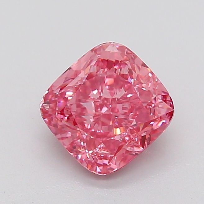 Loose Diamond - CUSHION MODIFIED 2.07ct Fancy Vivid Pink VS1: Loose Diamond - CUSHION MODIFIED 2.07ct Fancy Vivid Pink VS1 Source: This is a real non-mined Diamond that has been grown in a lab Shape: CUSHION MODIFIED Carats: 2.07 Color: Fancy Vivid Pink Certific
