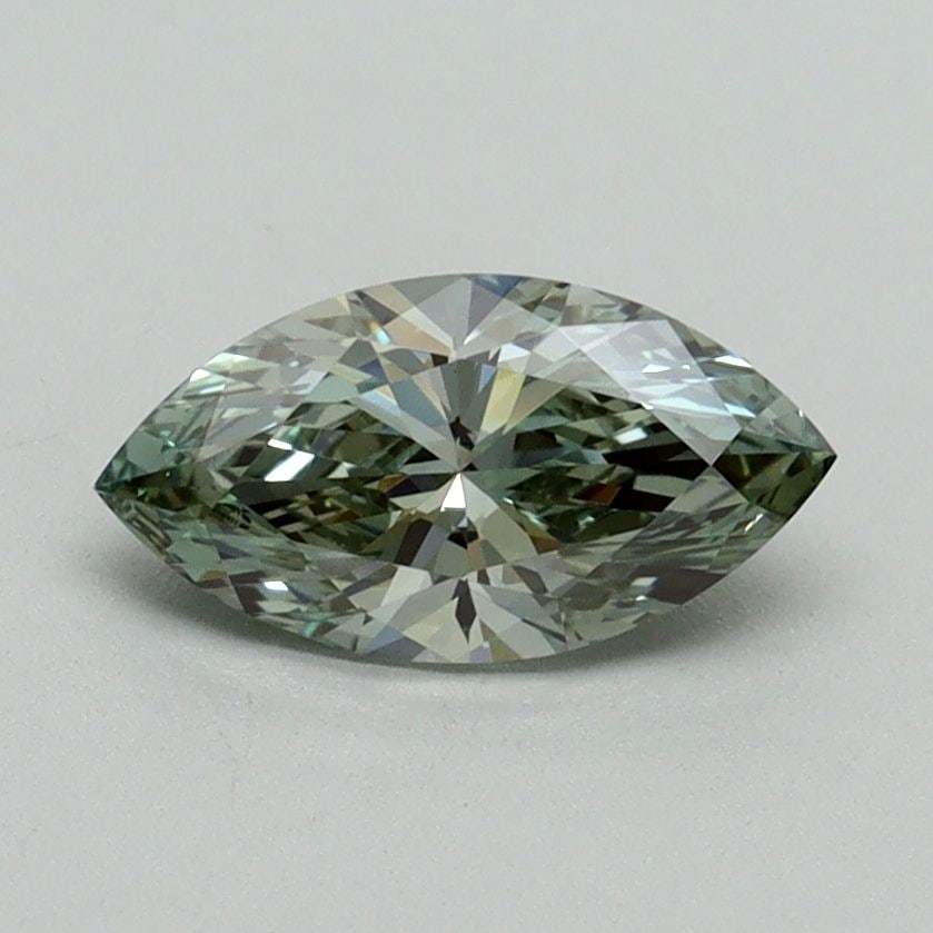 Loose Diamond - MARQUISE 0.7ct Fancy Intense Green VVS2 (1 of 1)