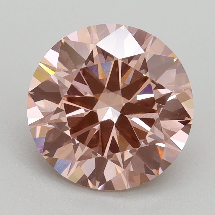 Loose Diamond - ROUND 2.5ct Fancy Intense Pink VS1: Loose Diamond - ROUND 2.5ct Fancy Intense Pink VS1 Source: This is a real non-mined Diamond that has been grown in a lab Shape: ROUND Carats: 2.5 Color: Fancy Intense Pink Certification: IGI Video: