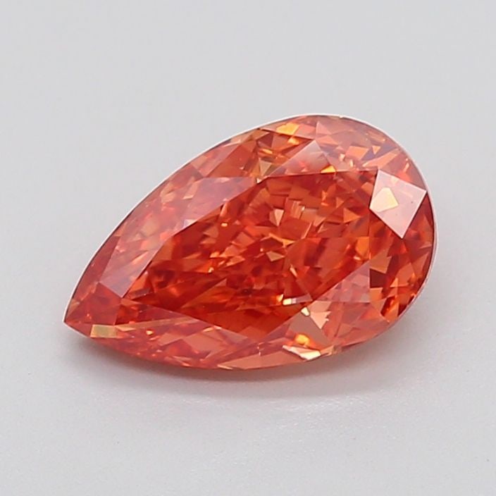 Loose Diamond - PEAR 2.09ct Fancy Vivid Orange VS1: Loose Diamond - PEAR 2.09ct Fancy Vivid Orange VS1 Source: This is a real non-mined Diamond that has been grown in a lab Shape: PEAR Carats: 2.09 Color: Fancy Vivid Orange Certification: NONE Video: