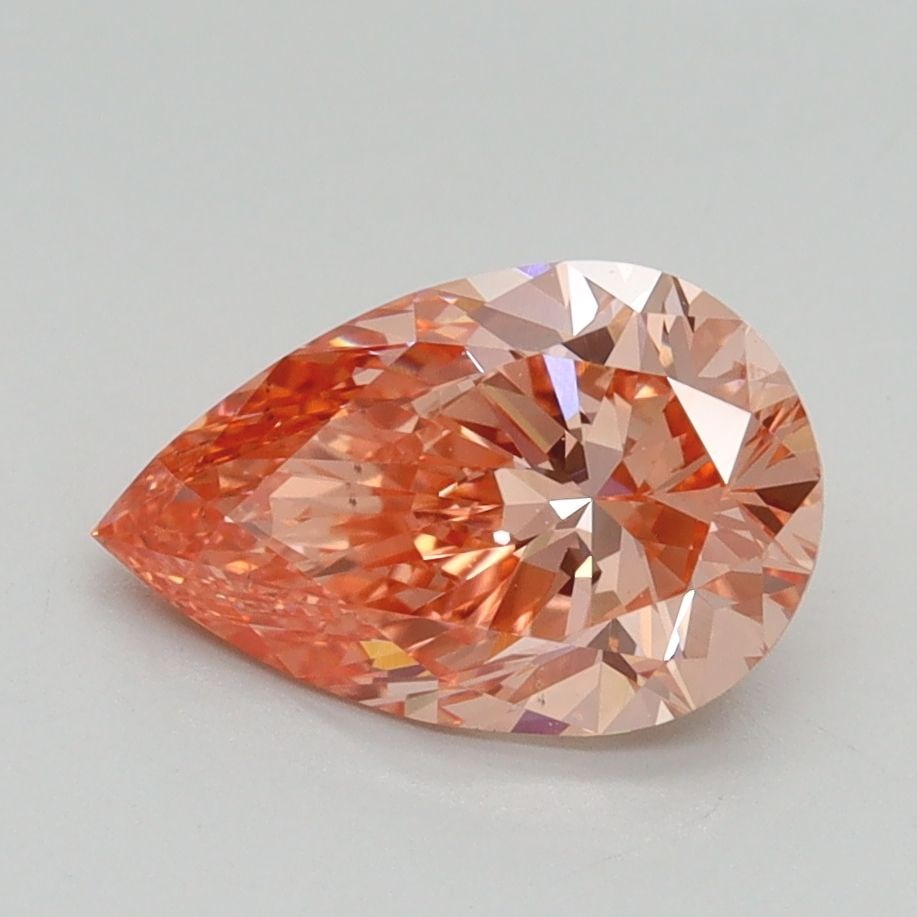 Loose Diamond - PEAR 1.51ct Fancy Intense Pink VS2: Loose Diamond - PEAR 1.51ct Fancy Intense Pink VS2 Source: This is a real non-mined Diamond that has been grown in a lab Shape: PEAR Carats: 1.51 Color: Fancy Intense Pink Certification: IGI Video: