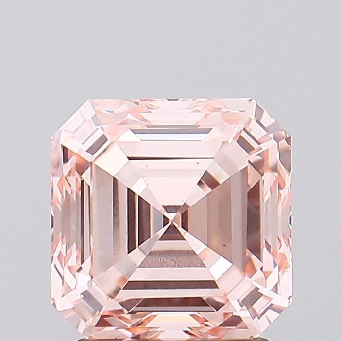 Loose Diamond - ASSCHER 2.0ct Fancy Intense Pink VS2: Loose Diamond - ASSCHER 2.0ct Fancy Intense Pink VS2 Source: This is a real non-mined Diamond that has been grown in a lab Shape: ASSCHER Carats: 2.0 Color: Fancy Intense Pink Certification: IGI Video
