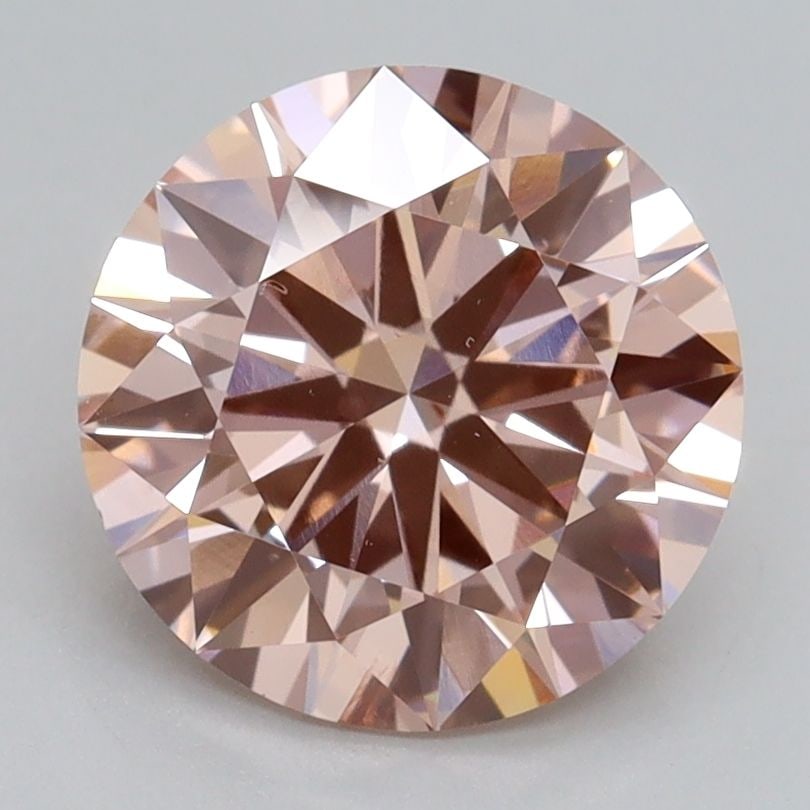 Loose Diamond - ROUND 2.52ct Fancy Intense Pink SI1 (1 of 1)