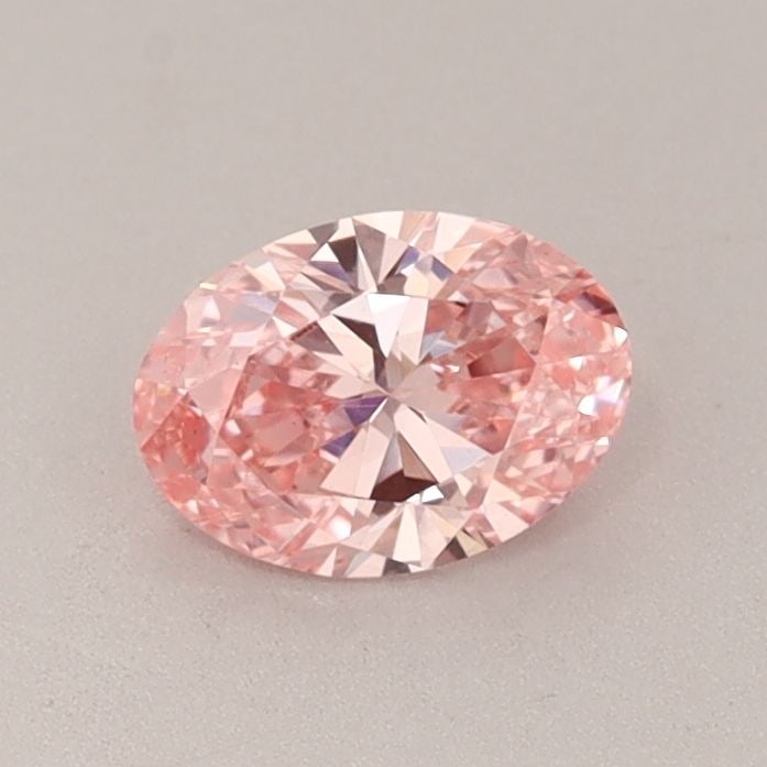 Loose Diamond - OVAL 0.52ct Fancy Vivid Pink VS1: Loose Diamond - OVAL 0.52ct Fancy Vivid Pink VS1 Source: This is a real non-mined Diamond that has been grown in a lab Shape: OVAL Carats: 0.52 Color: Fancy Vivid Pink Certification: IGI Video: