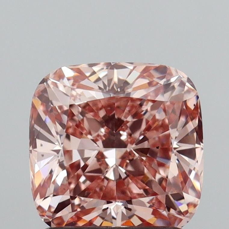 Loose Diamond - CUSHION MODIFIED 1.54ct Fancy Brownish Pink VS2: Loose Diamond - CUSHION MODIFIED 1.54ct Fancy Brownish Pink VS2 Source: This is a real non-mined Diamond that has been grown in a lab Shape: CUSHION MODIFIED Carats: 1.54 Color: Fancy Brownish Pink Ce