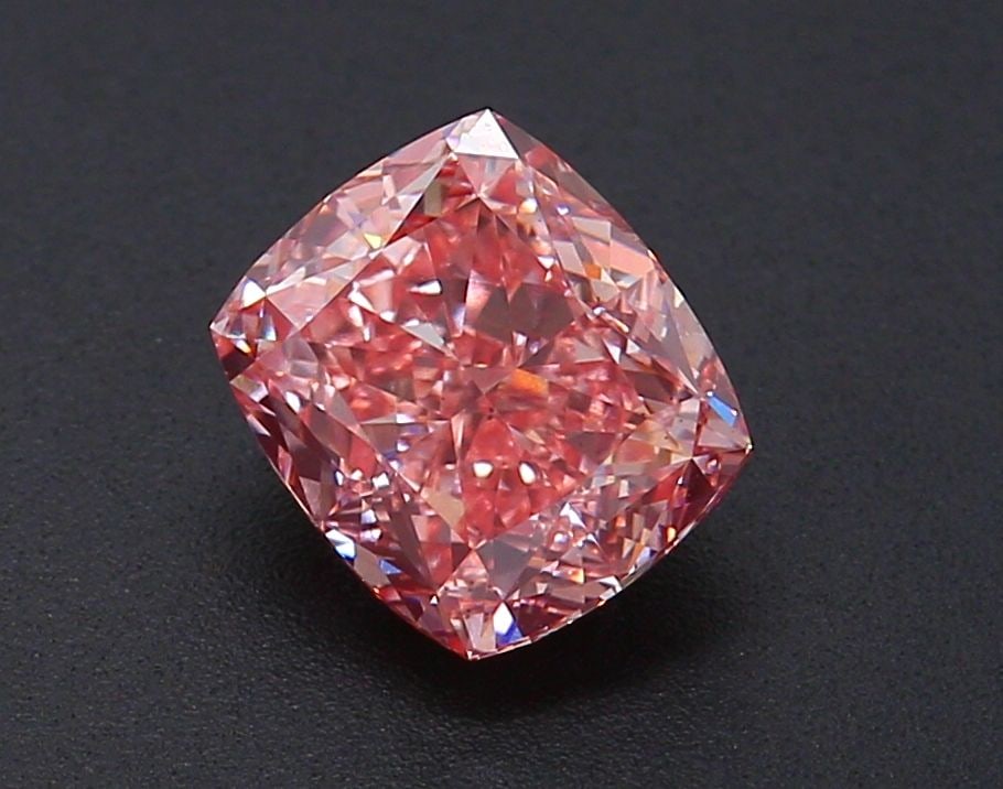 Loose Diamond - CUSHION MODIFIED 2.12ct Fancy Vivid Pink VS2 (1 of 1)